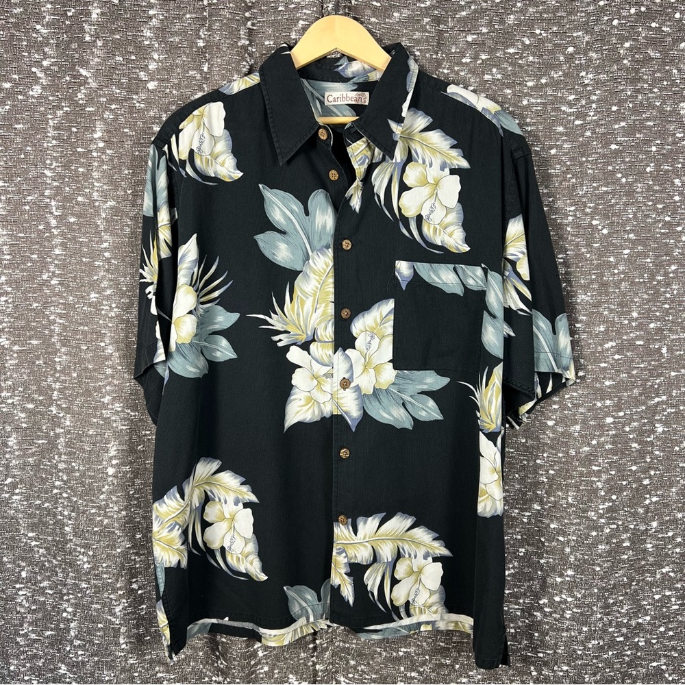 Caribbean Hawaiian Shirt‎ T-Shirt Vacation Beach Shirt